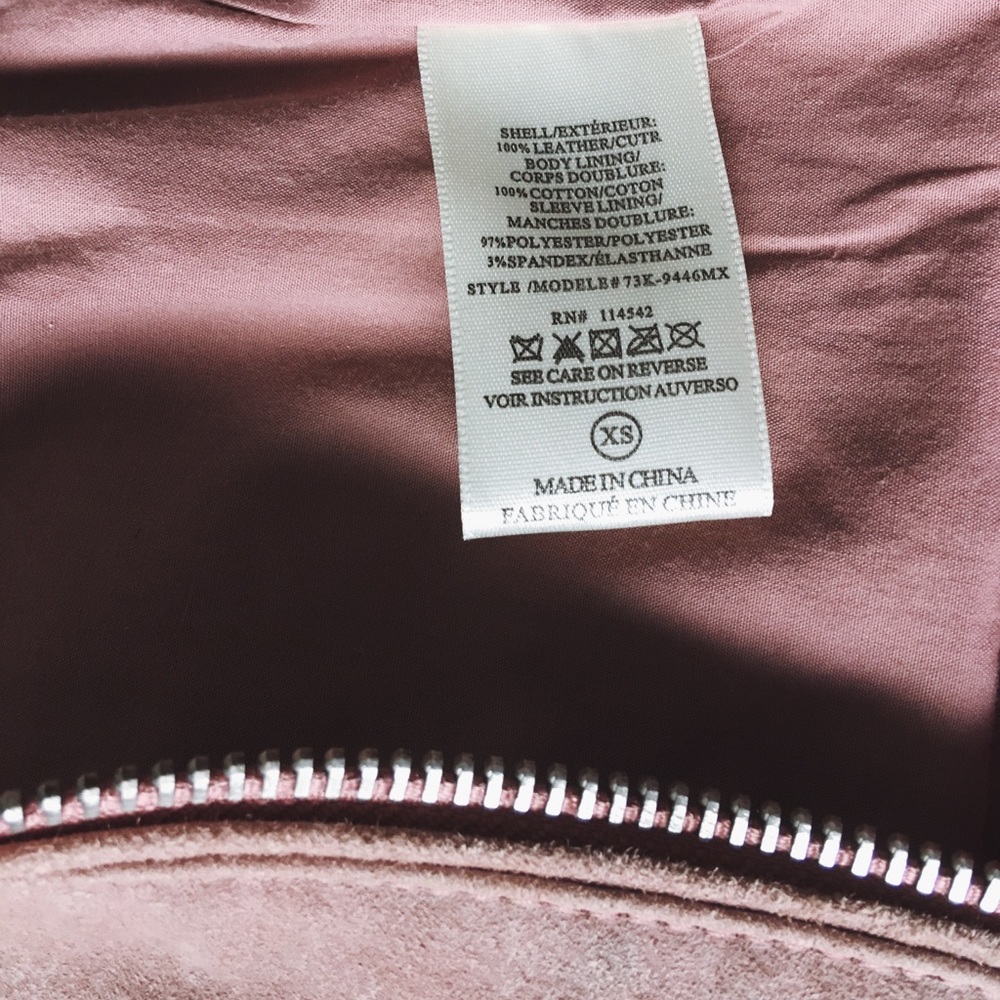 SL8 Suede Leather Motorcycle Jacket - Picture 6 of 6